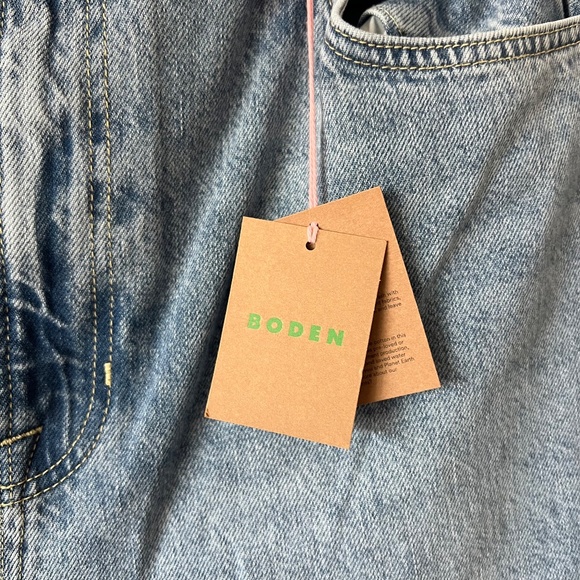 Boden High Rise Straight Jeans Light Vintage W31 L32 - Picture 7 of 13